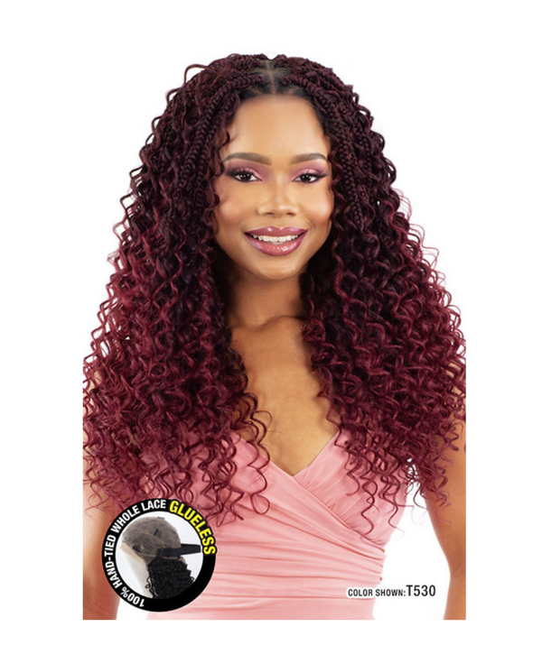 MAYDE - HD WHOLE LACE WIG ISLAND BOHO BRAID 24