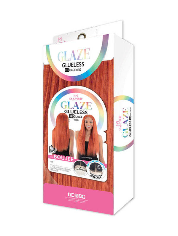 MAYDE - GLAZE GLUELESS HD LACE WIG BOUJEE