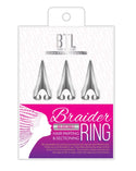 MAGIC COLLECTION - Braider Hair Parting & Sectioning Ring Short SILVER