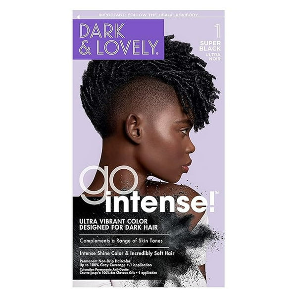 SoftSheen Carson - Dark & Lovely Go Intense! #1 SUPER BLACK