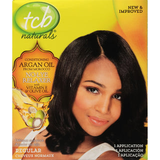 tcb - Conditioning Argan Oil From Morocco  No-Lye Kit 1APP REGULAR