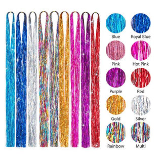 MAGIC COLLECTION - Hair Extensions Tinsel ASSORTED