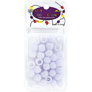 BEAUTY COLLECTION - Regular Round Bead 14mm 1 Tone WHITE #TON2WHI