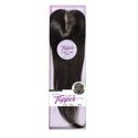 VELOCE - 100% VIRGIN REMY HUMAN CLIP-IN MONO TOPPER