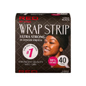 KISS - RED WRAP STRIPS BLACK 3.5' 44 PCS (1 Pack)