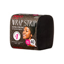 KISS - RED WRAP STRIPS BLACK 3.5' 44 PCS (1 Pack)