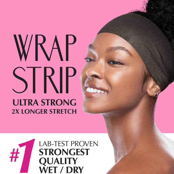 KISS - RED WRAP STRIPS BLACK 3.5' 44 PCS (1 Pack)