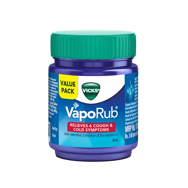 VICKS - VapoRub Cough Suppressant and Topical Analgesic Medicated Ointment