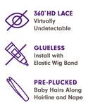 SENSATIONNEL - BUTTA 360 LACE WIG - UNIT 8