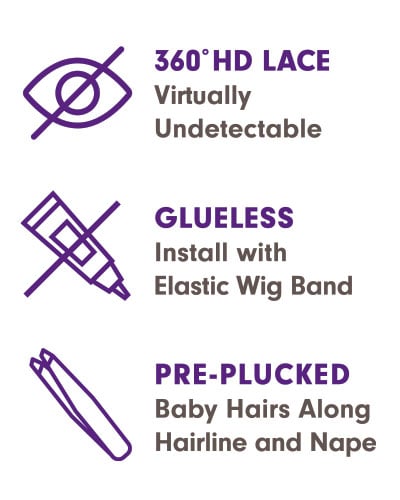 SENSATIONNEL - BUTTA 360 LACE WIG - UNIT 12
