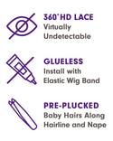 SENSATIONNEL - BUTTA 360 LACE WIG - UNIT 12