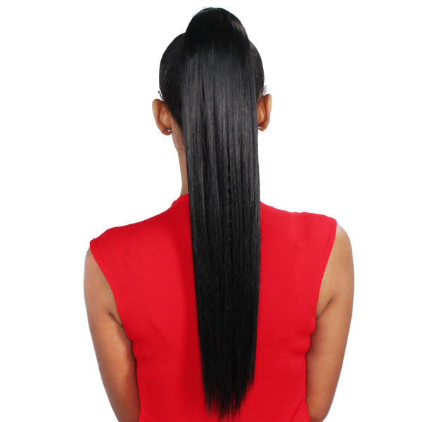 EVE HAIR - WRAP PONYTAIL SILKY STRAIGHT 18