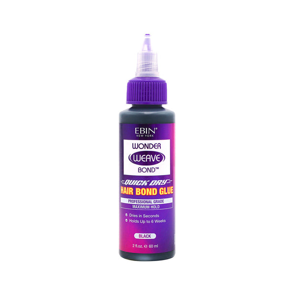 EBIN - WONDER WEAVE BOND HAIR BOND GLUE - BLACK
