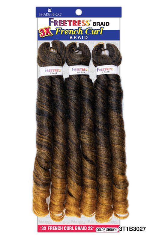 FREETRESS - 3X FRENCH CURL BRAID 22