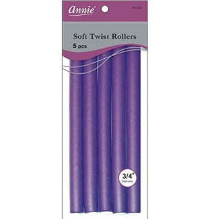 ANNIE - Professional Soft Twist Rollers 3/4