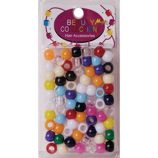 BEAUTY COLLECTION - Small Round Hair Bead 70PCs MIX
