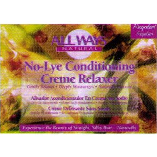 ALL WAYS NATURAL - No-Lye Conditioning Creme Relaxer SUPER