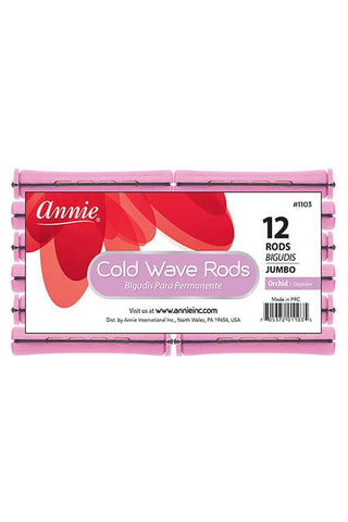 ANNIE - Professional Cold Wave Rods 12PCs JUMBO ORCHID #1103