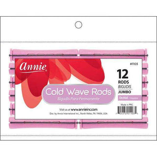 ANNIE - Professional Cold Wave Rods 12PCs JUMBO ORCHID #1103