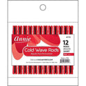 ANNIE - Professional Cold Wave Rods 12PCs SHORT RED #1115