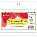 ANNIE - Professional Cold Wave Rods 12PCs LONG YELLOW #1108