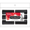 ANNIE - Professional Cold Wave Rods 6 PCs X-LARGE BLACK