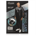 ANNIE - Cutting Cape with Stretchable Hook Black