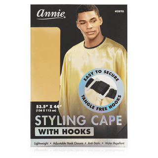 ANNIE - Styling Cape With Hooks GOLD