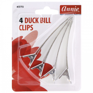 ANNIE - Duck Bill Clips 4PCs #3170