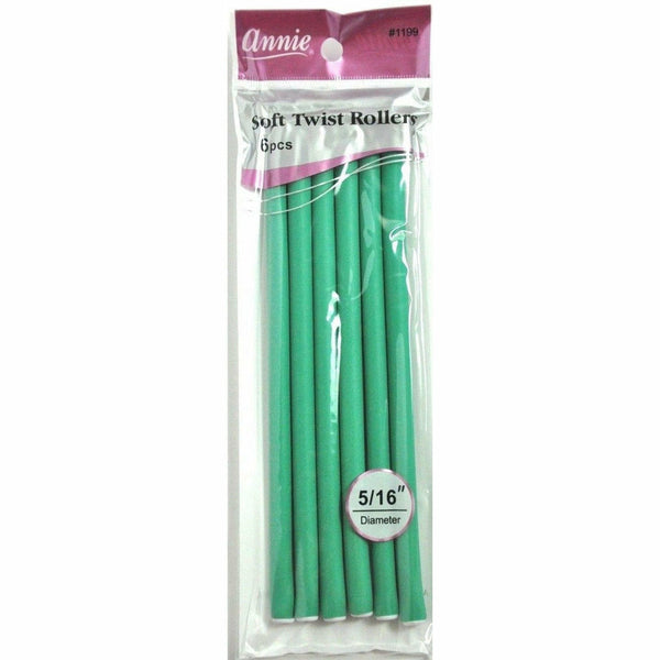 ANNIE - Professional Soft Twist Rollers 5/16