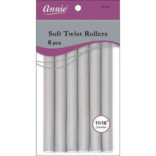 ANNIE - Professional Soft Twist Rollers 11/16