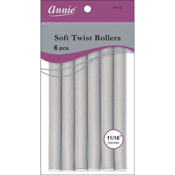 ANNIE - Professional Soft Twist Rollers 11/16