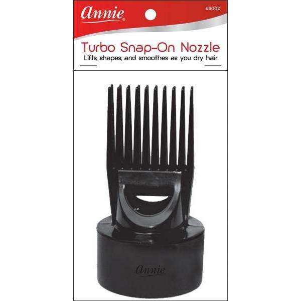 ANNIE - Turbo Snap-On Nozzle BLACK #3002