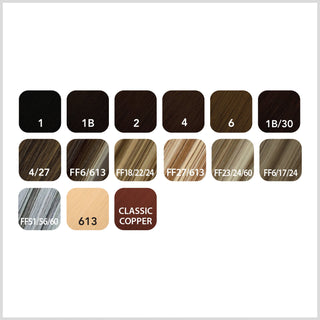 AVANTI - HUMAN BLEND HAIR CLIP-IN EXTENSION 18
