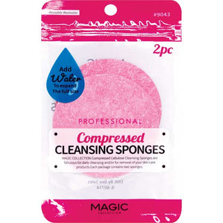 MAGIC COLLECTION - Professional Compressed Cleansing Sponges 2PCS