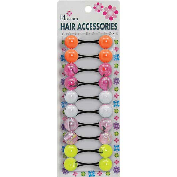 BLOSSOM - Hair Accessories Hair Knockers 10PCs Assorted #PPP01-02M6