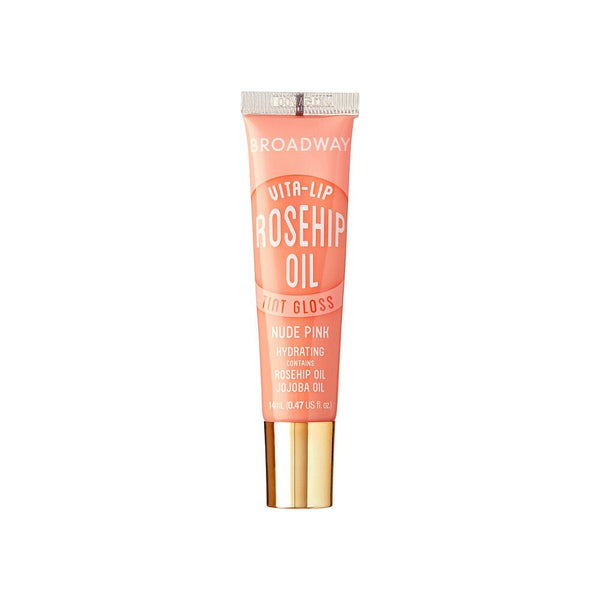 KISS - BROADWAY Tinted Lip Gloss ROSEHIP - NUDE PINK