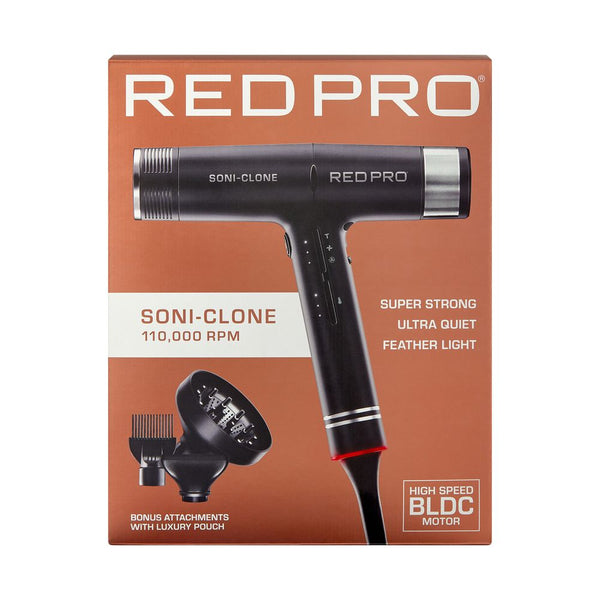 KISS - RED Pro Soni-Clone Hair Dryer