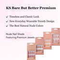 KISS - BARE-BUT-BETTER PREMIUM NAILS - FATE