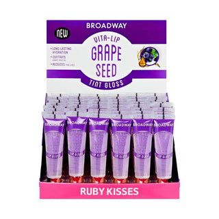 KISS - BROADWAY Tinted Lip Gloss GRAPESEED
