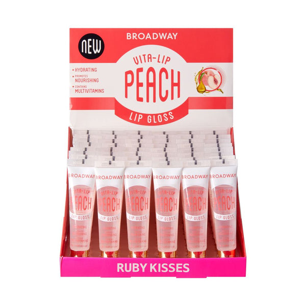 KISS - BROADWAY LIP GLOSS DBX - PEACH