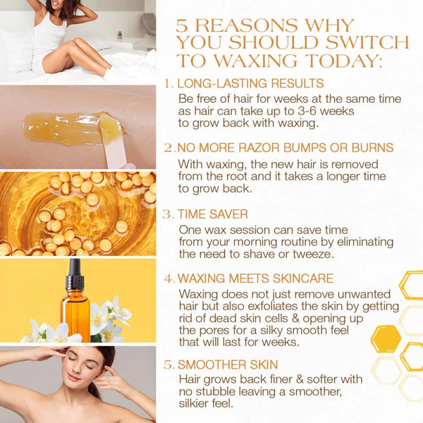 GiGi - All Purpose Golden Honee Hard Wax Beads