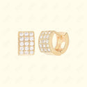 GNS - GOLD EARRINGS HUGGIE (CZ603G)