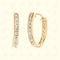 GNS - GOLD EARRINGS HUGGIE (CZ610G)