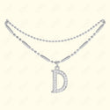 GNS - ANKLET INITIAL SILVER