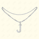 GNS - ANKLET INITIAL SILVER