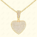 GNS - Gold Heart Necklace (CZN25G)