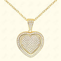 GNS - Gold Heart Necklace (CZN27G)
