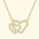 GNS - Gold Heart Necklace (CZN59G)