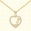 GNS - Gold Heart Necklace (CZN73G)